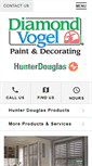 Mobile Screenshot of diamondvogeldecoratingomaha.com